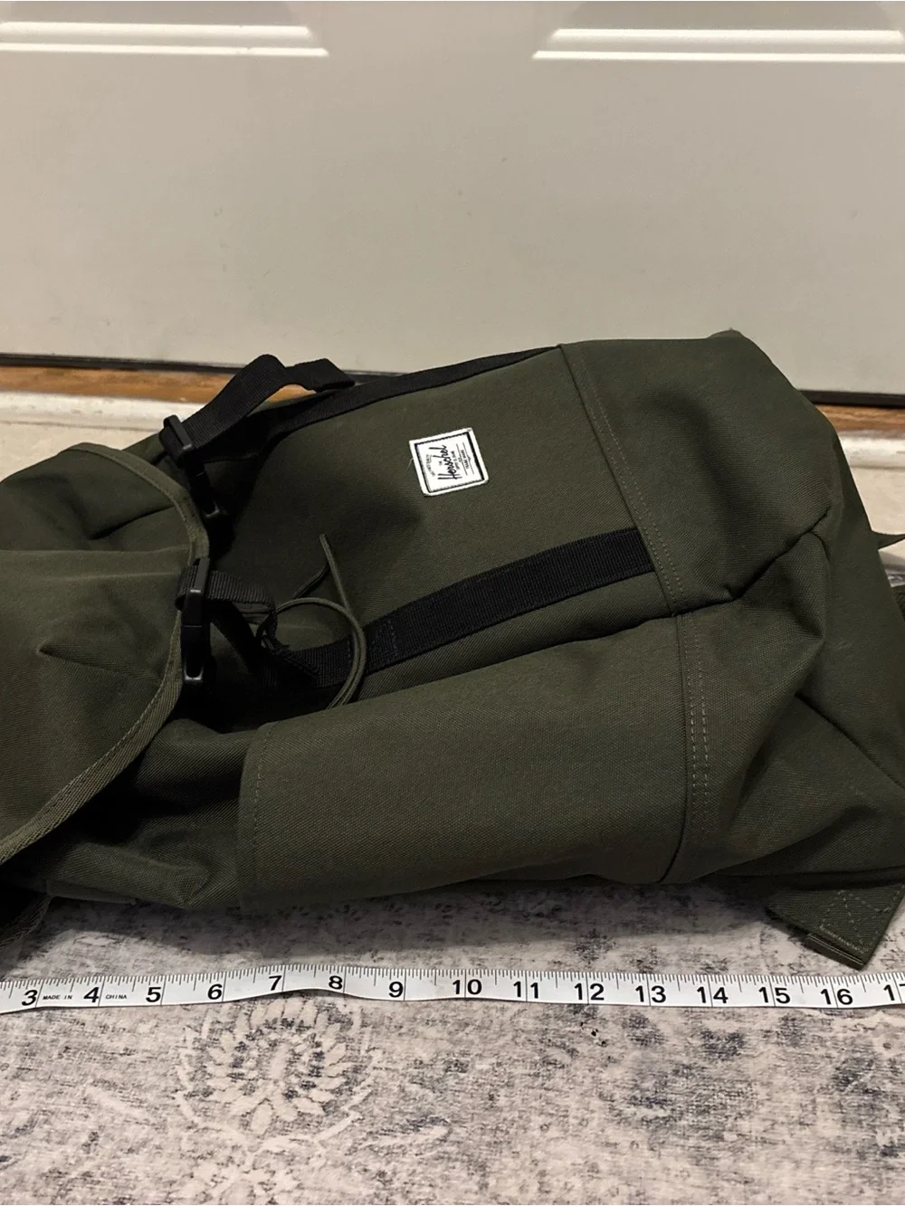 Herschel Supply Company Olive Green Rucksack Backpack
